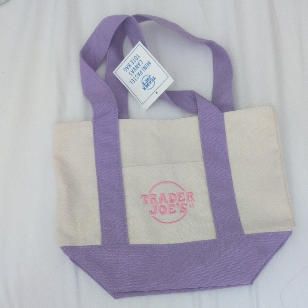Trader Joe's Mini Canvas Tote